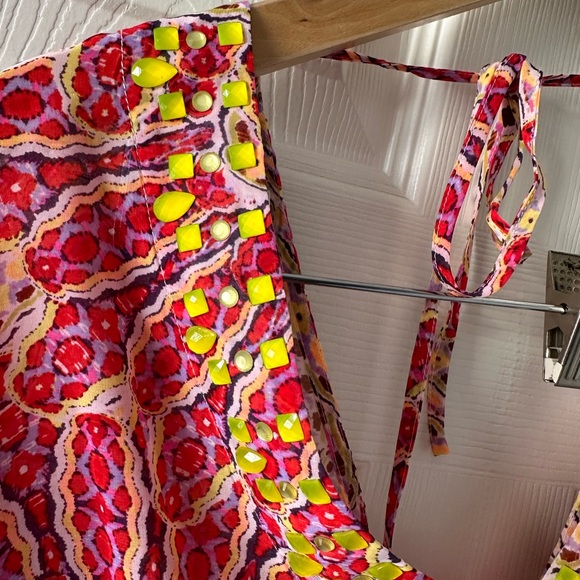 Victoria’s Secret Beaded Beach Pool Coverup Size Medium - Picture 5 of 9